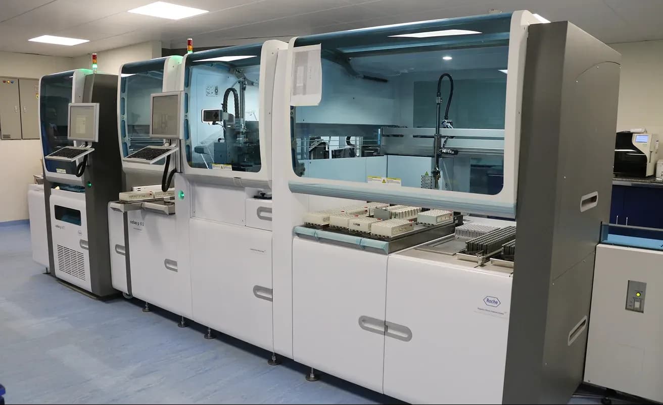 Total Lab Automation Processes Diagnostic And Treatment Facility