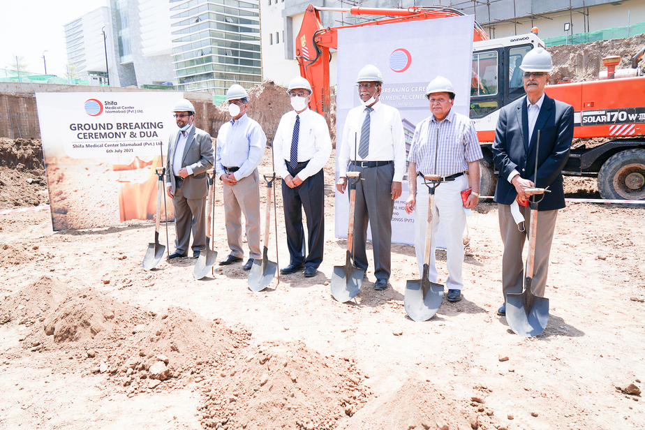 Construction Work for Shifa Medical Center Islamabad