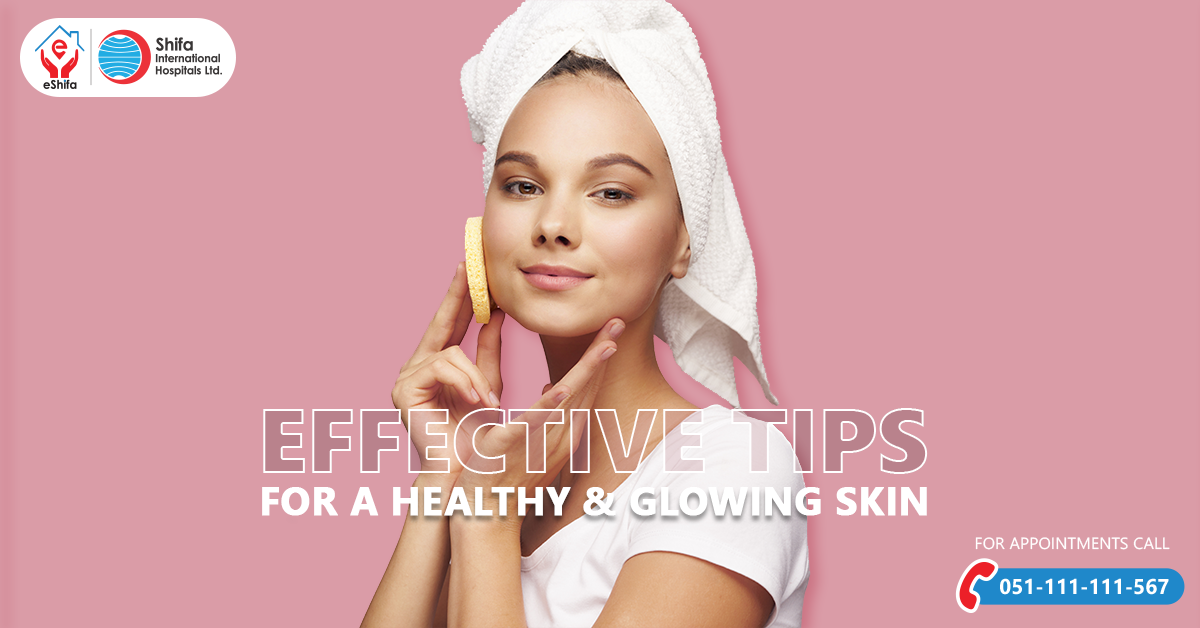 Tips for a healthy & glowing skin