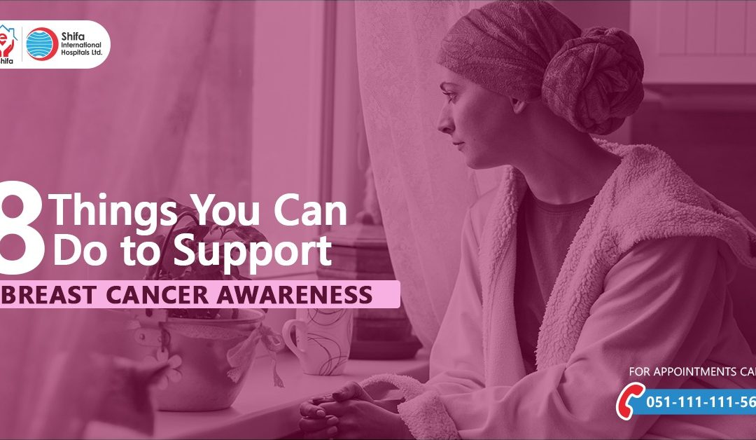 8 things you can do to support Breast Cancer Awareness