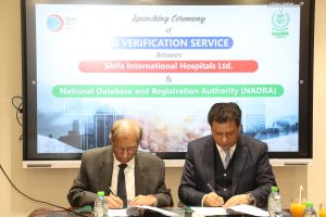 Shifa and NADRA Inked an Agreement